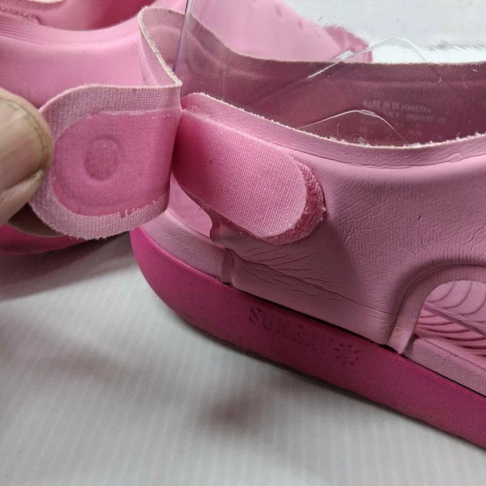 Nike Sunray Adjust 5 Pink Hyper Pink Sandals AJ9076-601 Youth 7Y Womens 8.5